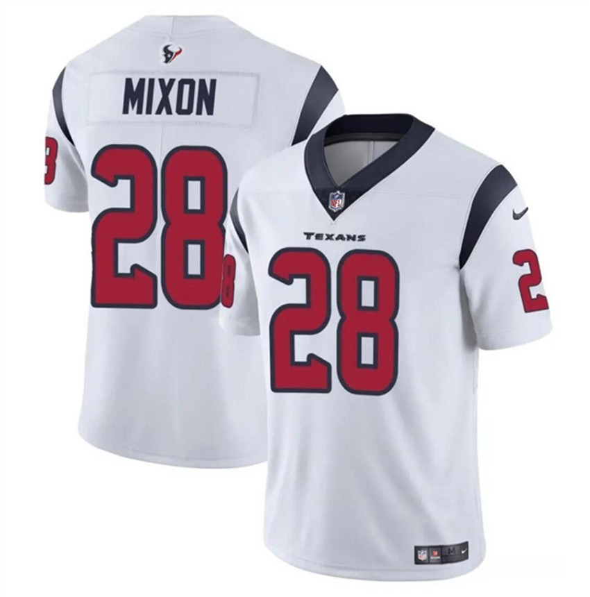 Youth White Houston Texans #28 Joe Mixon Vapor Untouchable Limited Stitched Football Jersey